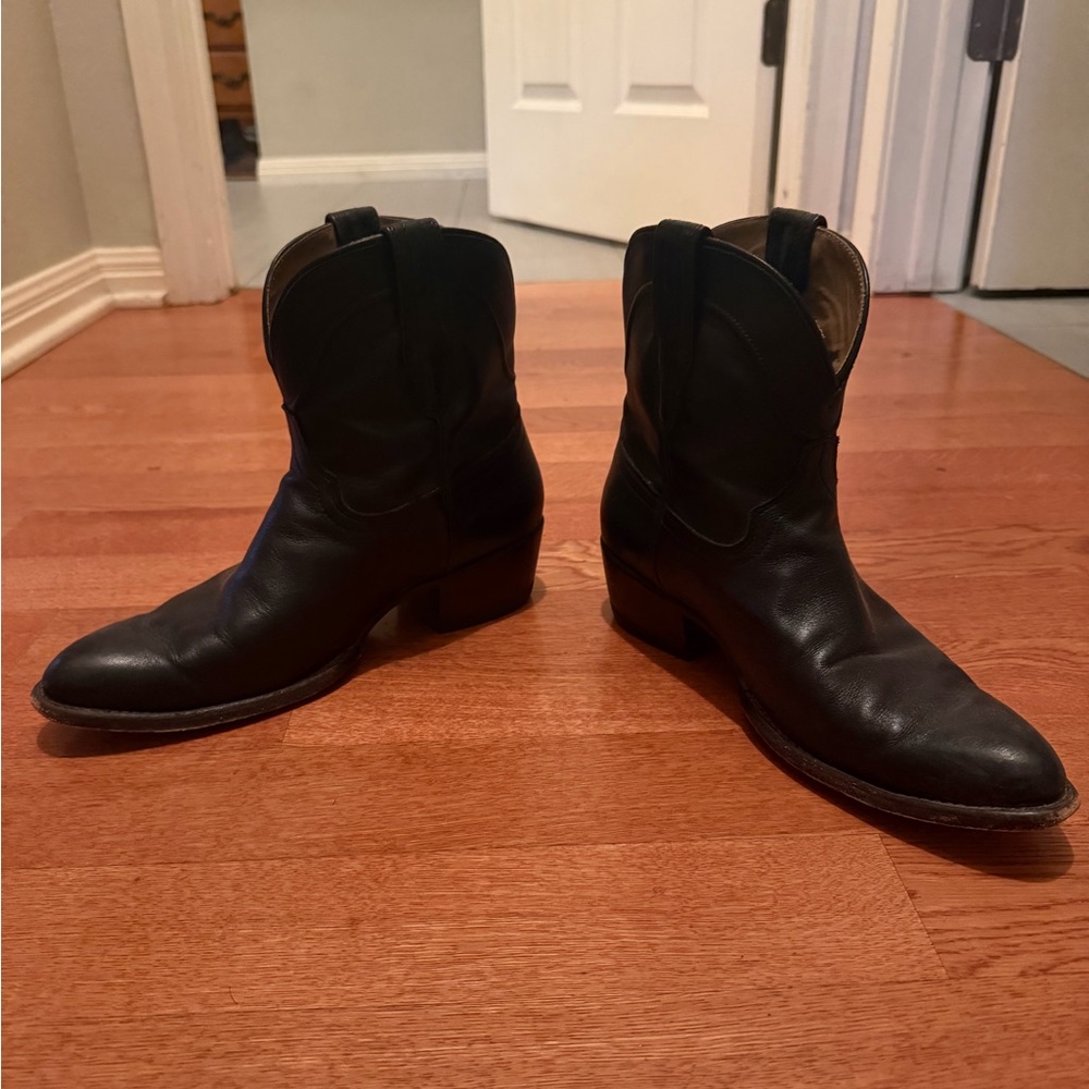 Tecovas The Lucy black leather boots 10 - Picture 3 of 9